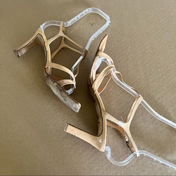 VTG Richard Tyler Square Toe Heels Sandals - Picture 2 of 9